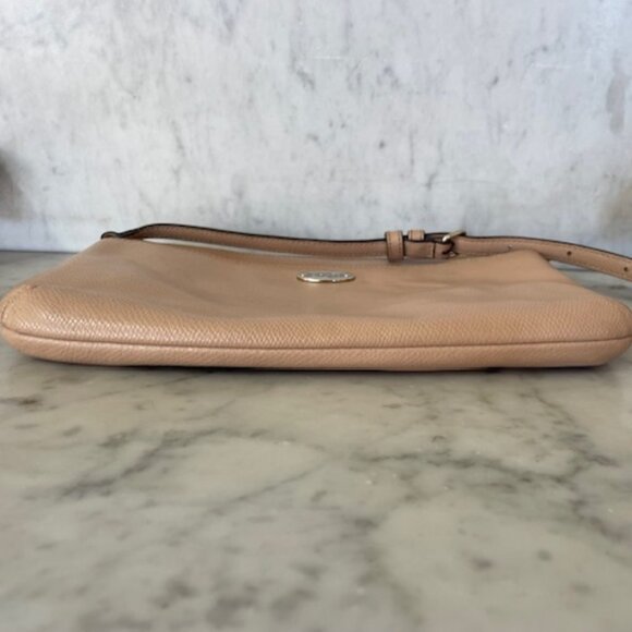 COACH East/West Pop Crossbody Tan Purse Adjustable Shoulder Bag F52881 - Picture 11 of 17